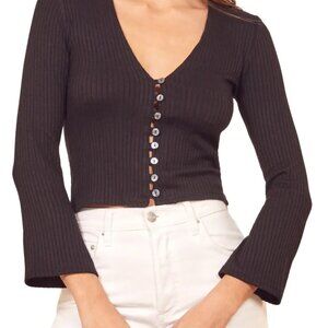 Reformation Gellar Crop Top - size Small